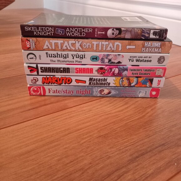 Assorted Manga Lot Of 6 - Picture 2 of 2